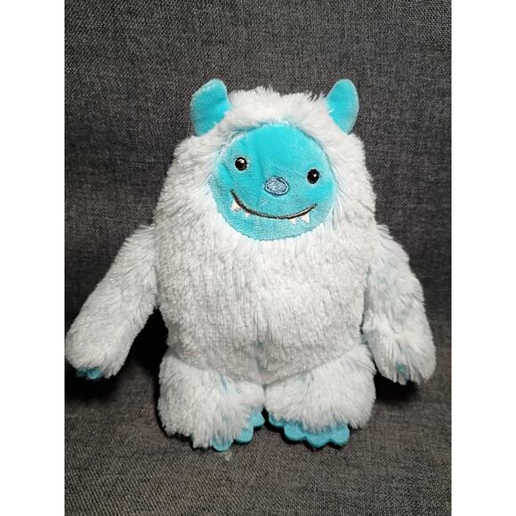 Mary Meyer Sketti Yeti Plush - Aqua Blue Monster Stuffed Animal - Picture 1 of 3